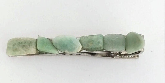 Gemstone Tie Clip